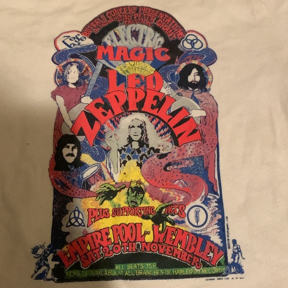 Led Zeppelin crop top - Picture 2 of 2